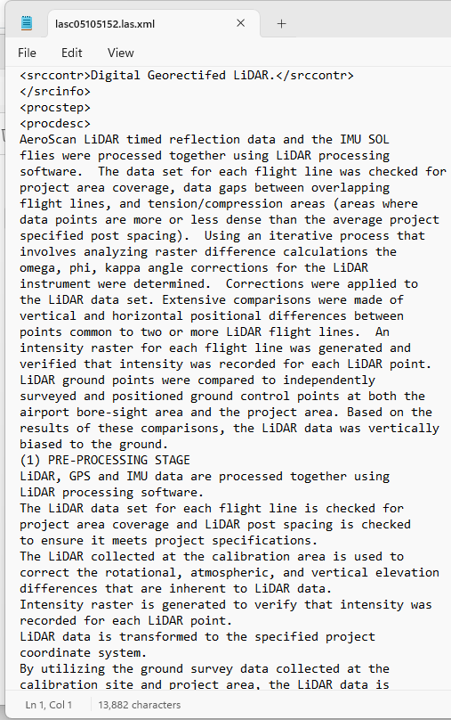 Figure 9.26. Additional metadata as you scroll