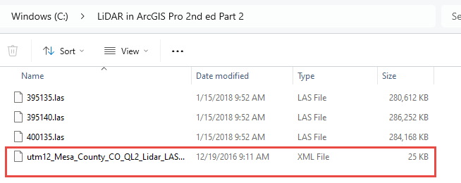 Figure 9.5. The extracted files viewed in Windows File Explorer