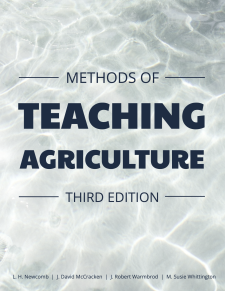 Methods of Teaching Agriculture, third edition book cover