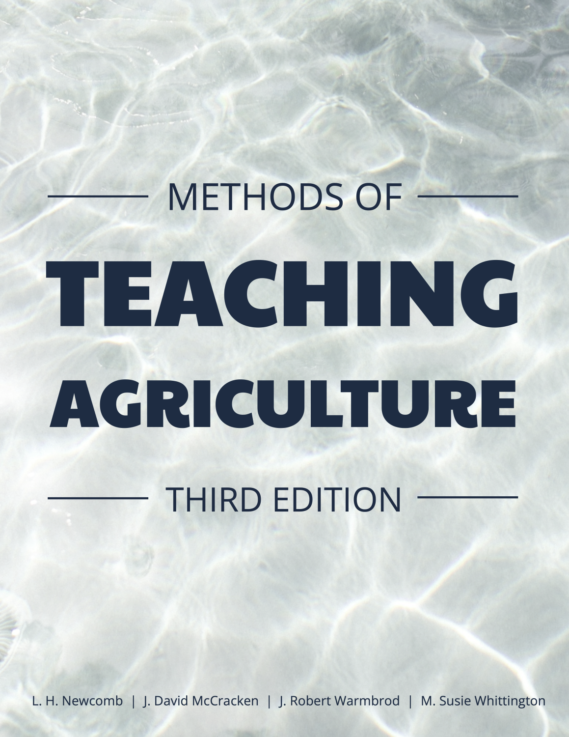 Cover image for Methods of Teaching Agriculture, third edition