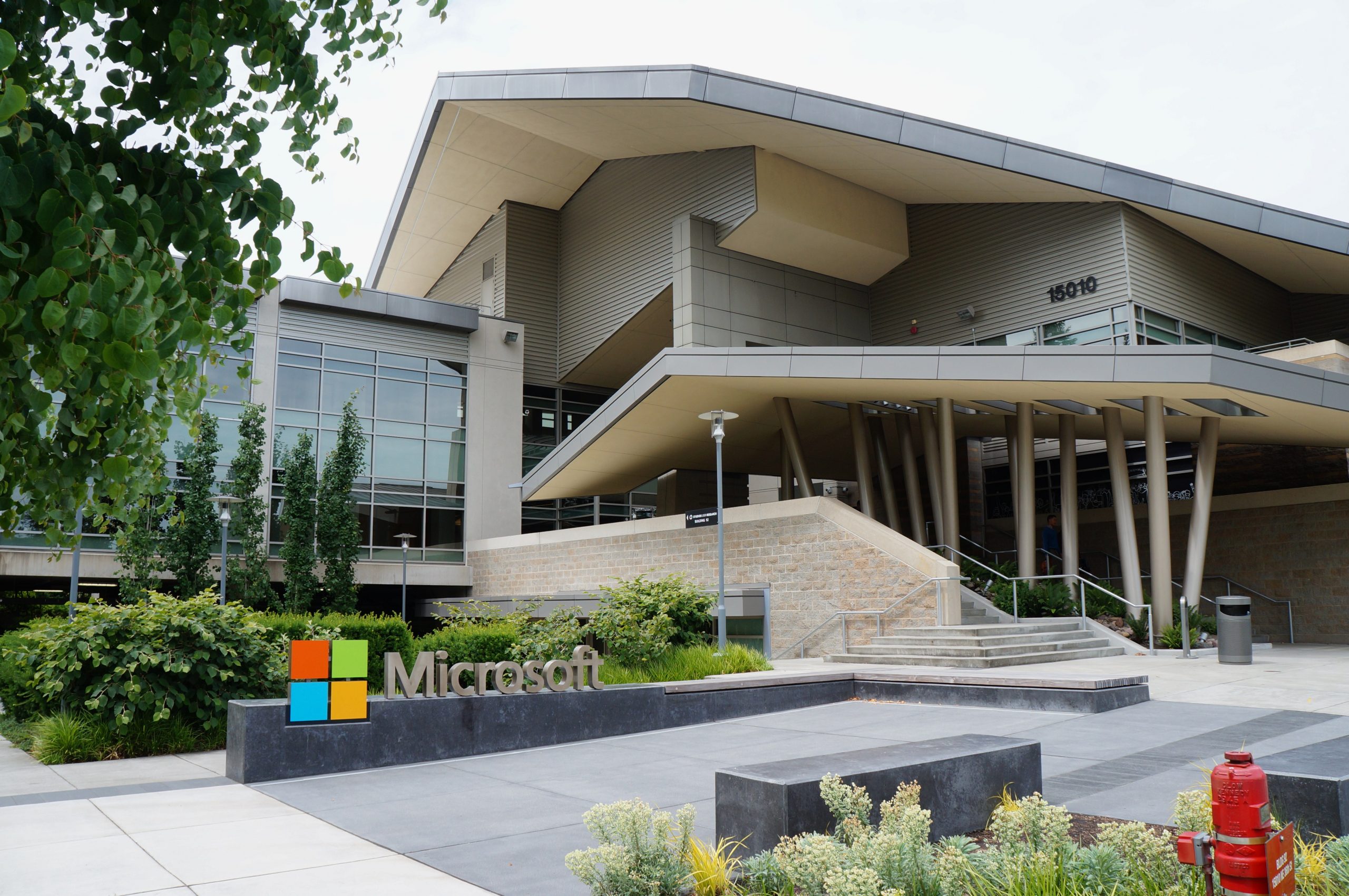 Microsoft building