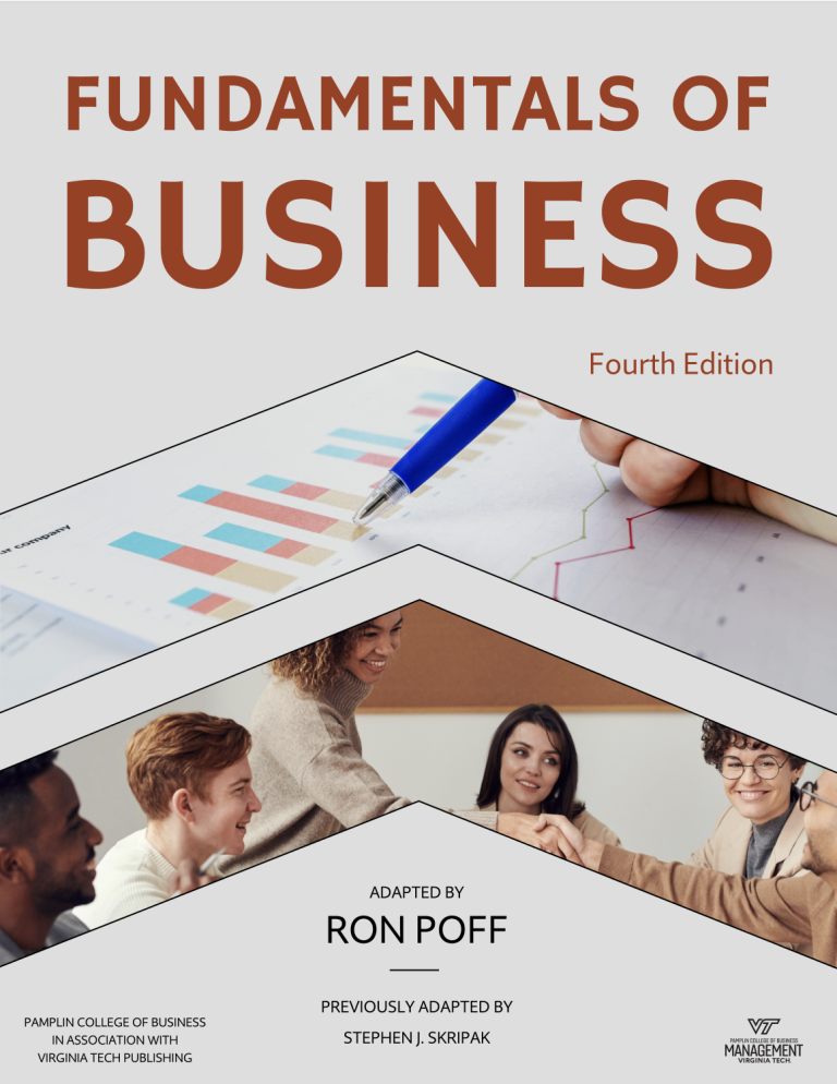 Fundamentals Of Business, 4th Edition – Simple Book Publishing