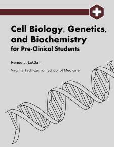 Cell Biology, Genetics, and Biochemistry for Pre-Clinical Students book cover